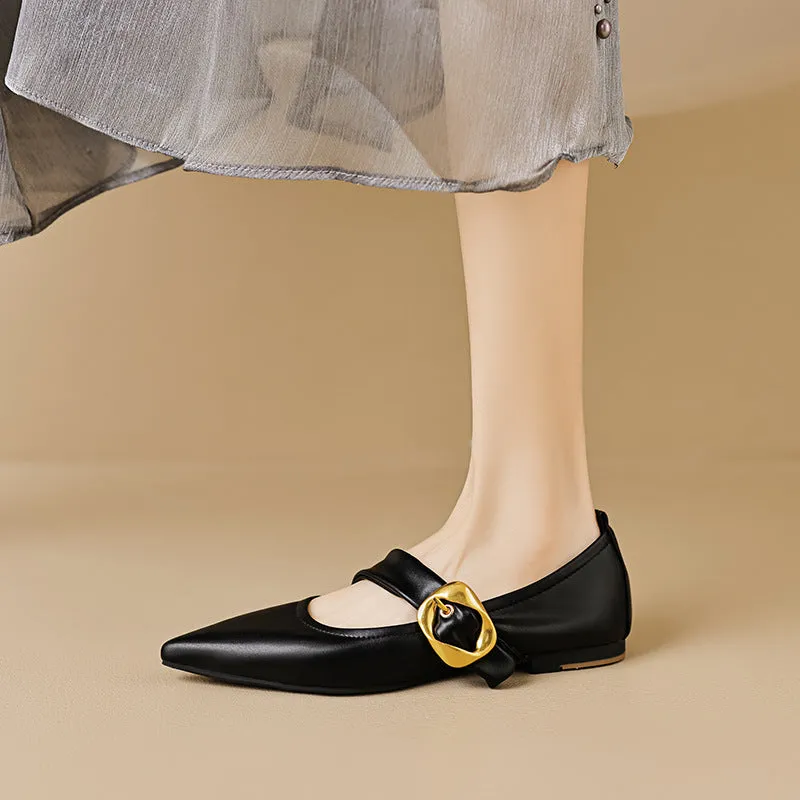 Women Stylish Soft Pointed Toe Flats