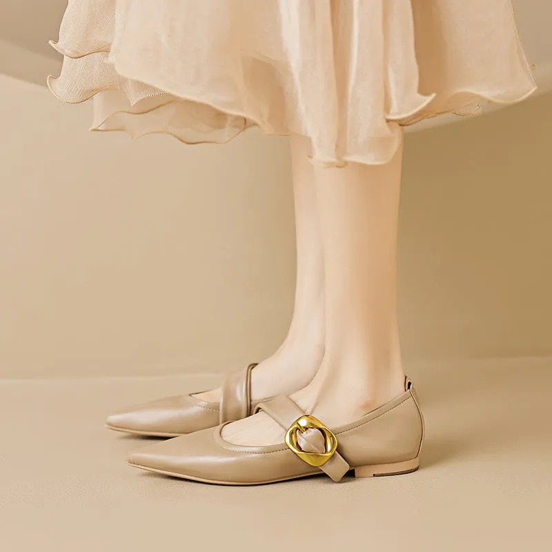 Women Stylish Soft Pointed Toe Flats