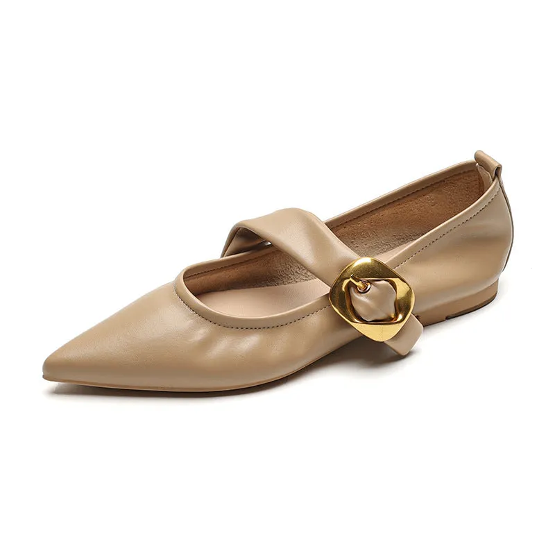 Women Stylish Soft Pointed Toe Flats