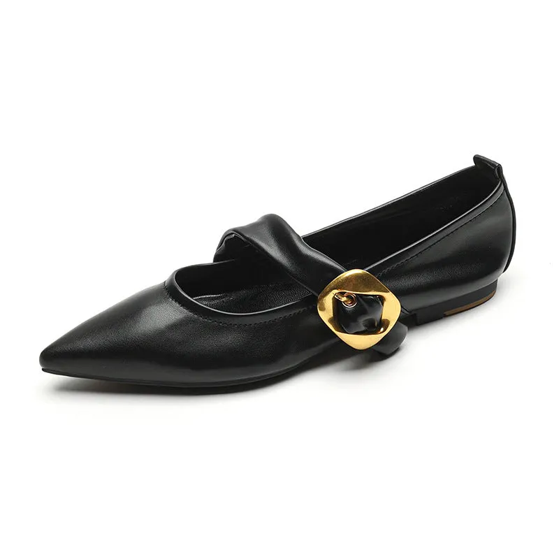 Women Stylish Soft Pointed Toe Flats