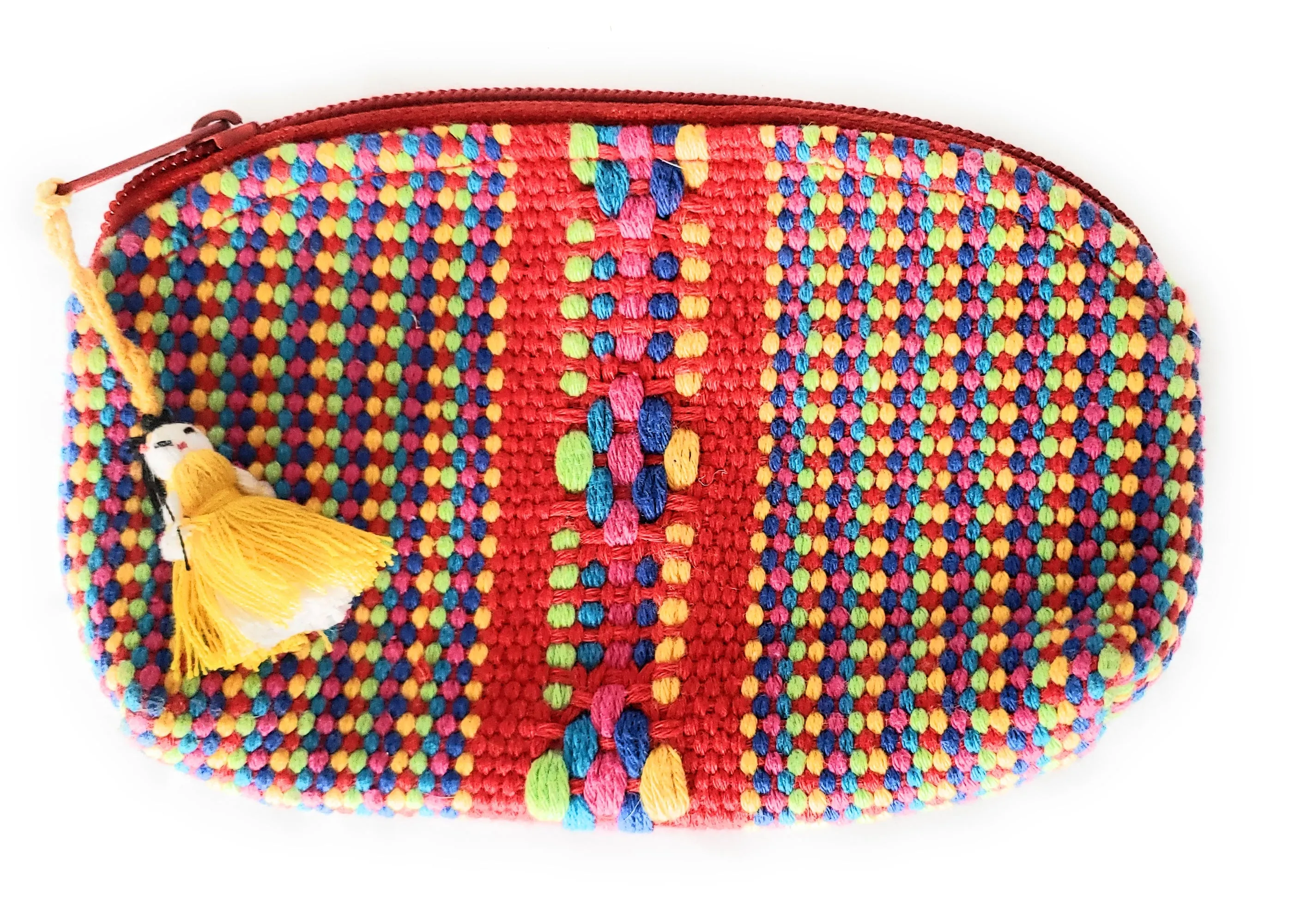 Woven Artisan Travel Pouches from Oaxaca, Mexico