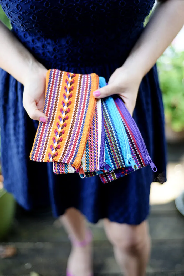 Woven Mexican Pouch from Oaxaca