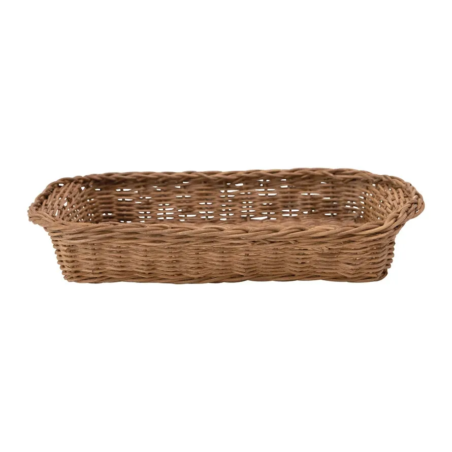 Woven Rattan Baking Dish Baskets
