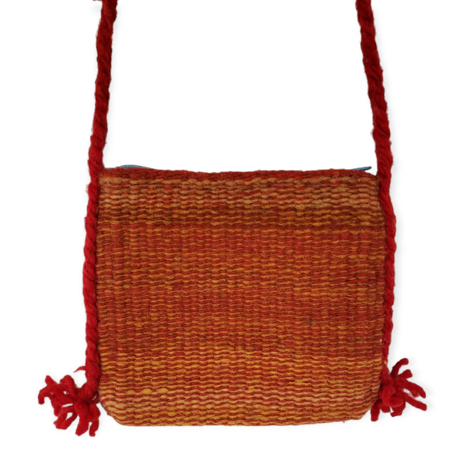Woven Small Bag with Two Patterns