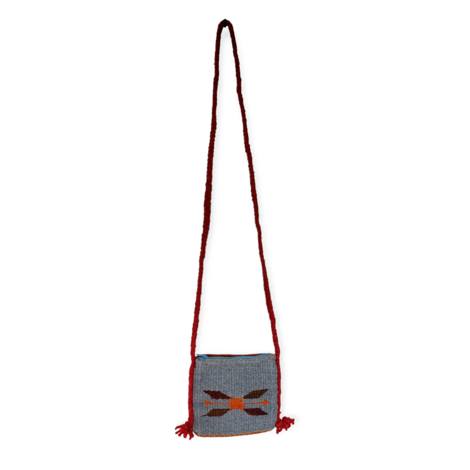 Woven Small Bag with Two Patterns