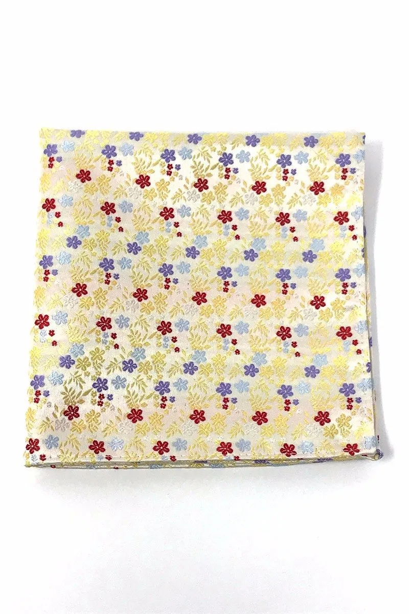 Yellow Enchantment Pocket Square